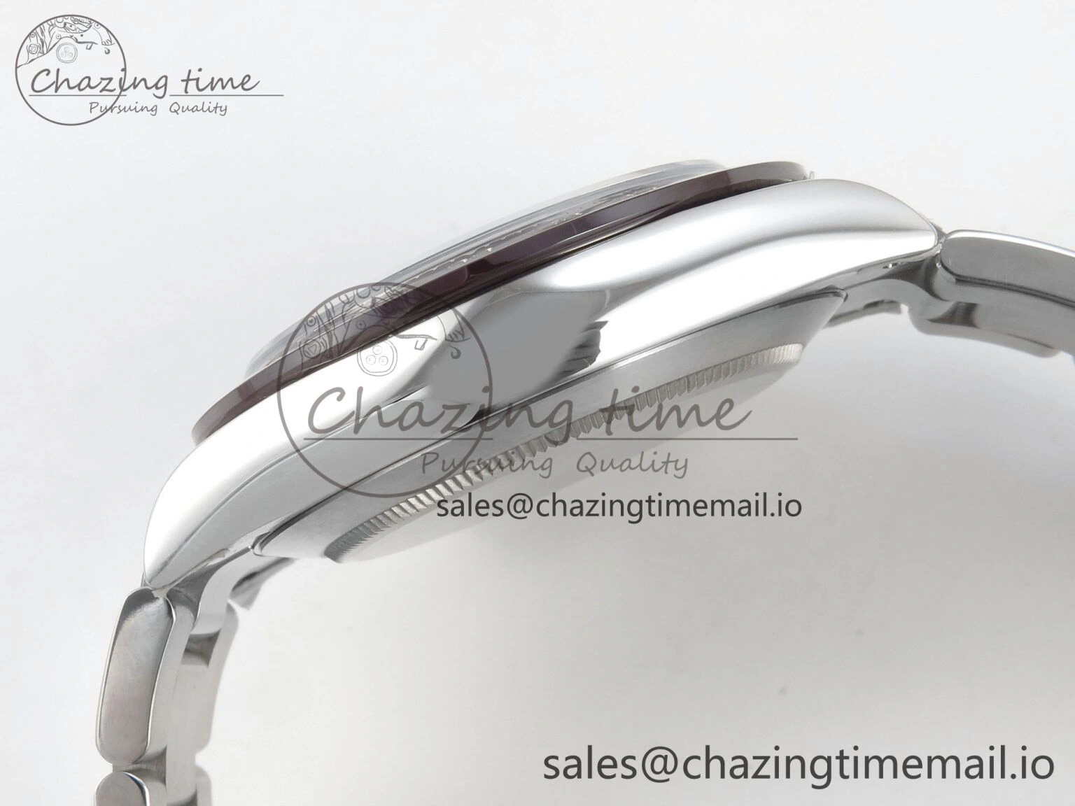Refined Custom Modded Daytona 40mm MPF Skeleton Dial Brown Ceramic Bezel on SS Bracelet SA 306
