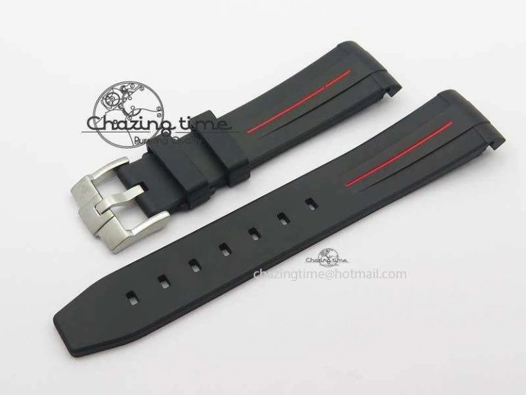 FlexibleFit Custom Modded Daytona DD4131 Super Clone 28800 VPH Automatic Movement (Silver Color) 10863