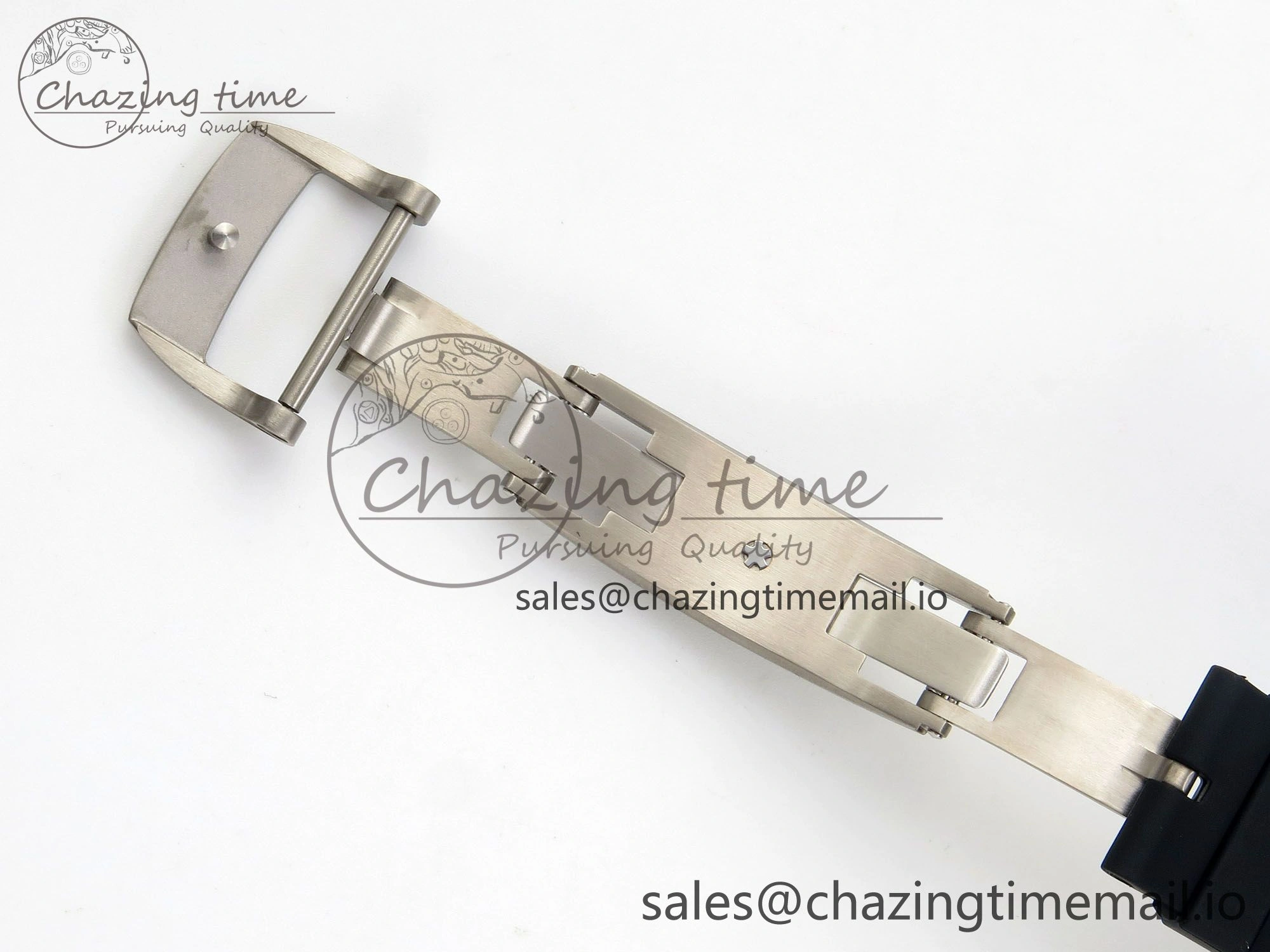 FastDry Custom RM055 Black Ceramic ZGF Best Edition Black Inner Bezel on Black Rubber Strap Vaucher Manufacture Fleurier Movement (Free Sprung) 10802