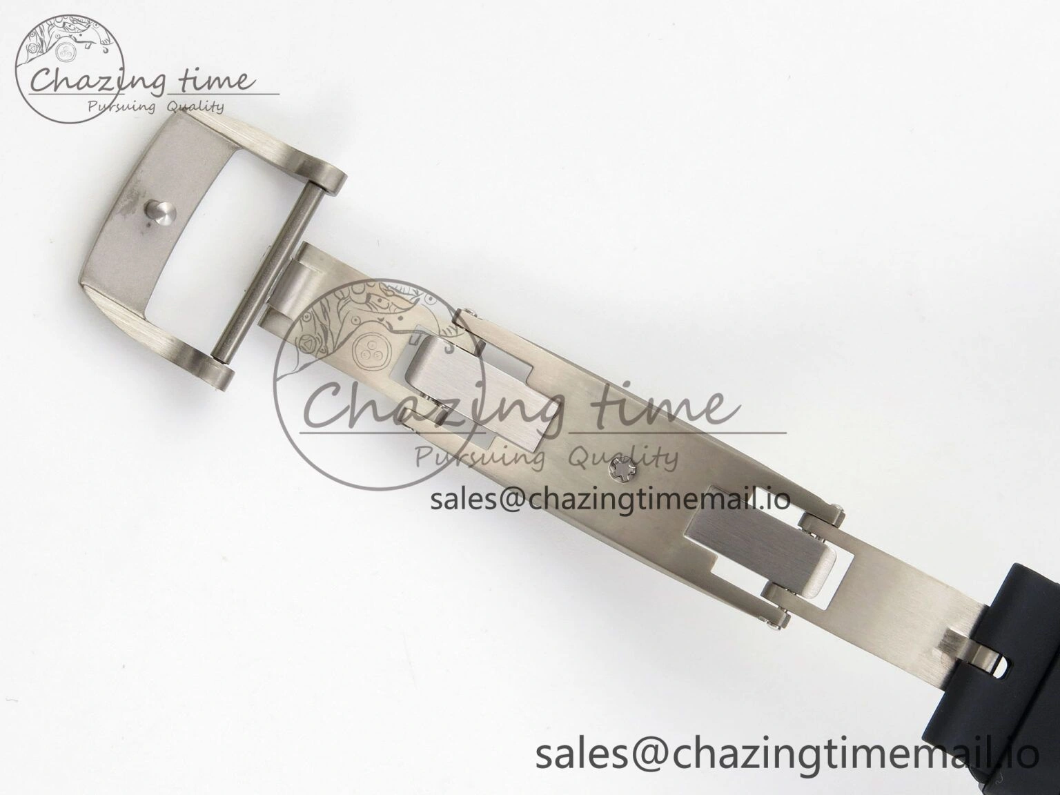 Lightweight Custom RM055 Black Ceramic ZGF Best Edition RG Inner Bezel on Black Rubber Strap Vaucher Manufacture Fleurier Movement (Free Sprung) 10801