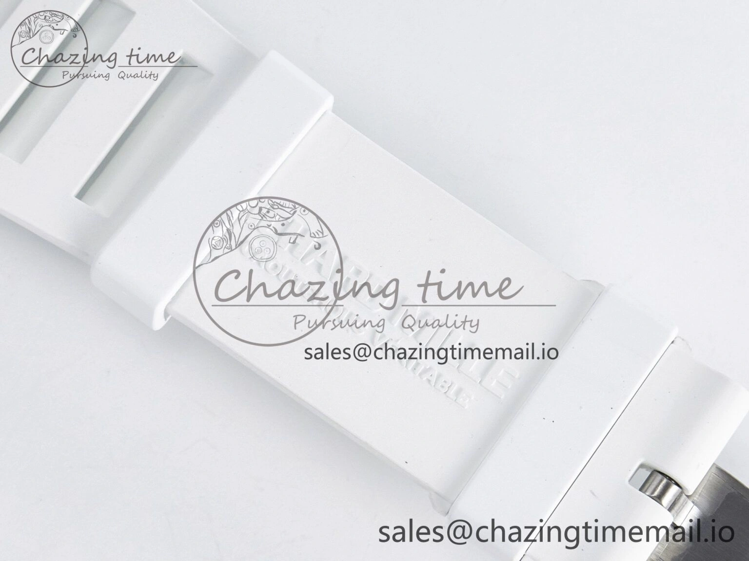 Tailored Custom RM055 NTPT APSF 1:1 Best Edition White Bezel White Crown on Rubber Strap Custom Vaucher Movement 9180