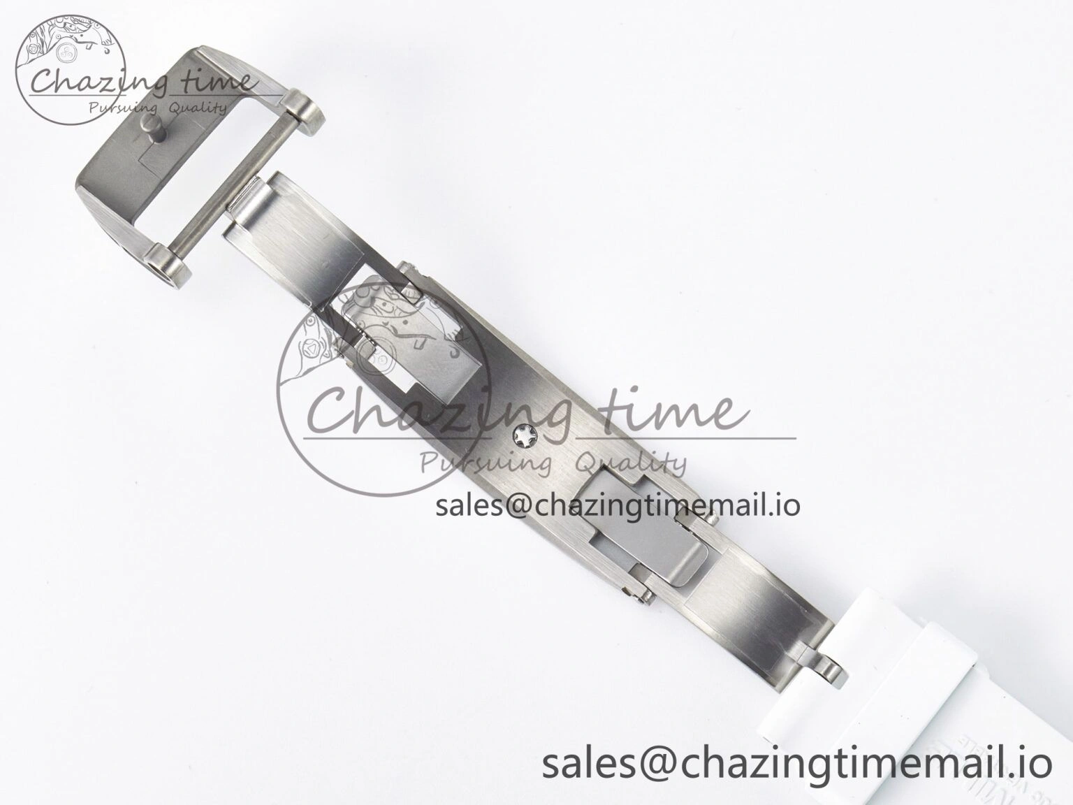 Tailored Custom RM055 NTPT APSF 1:1 Best Edition White Bezel White Crown on Rubber Strap Custom Vaucher Movement 9180