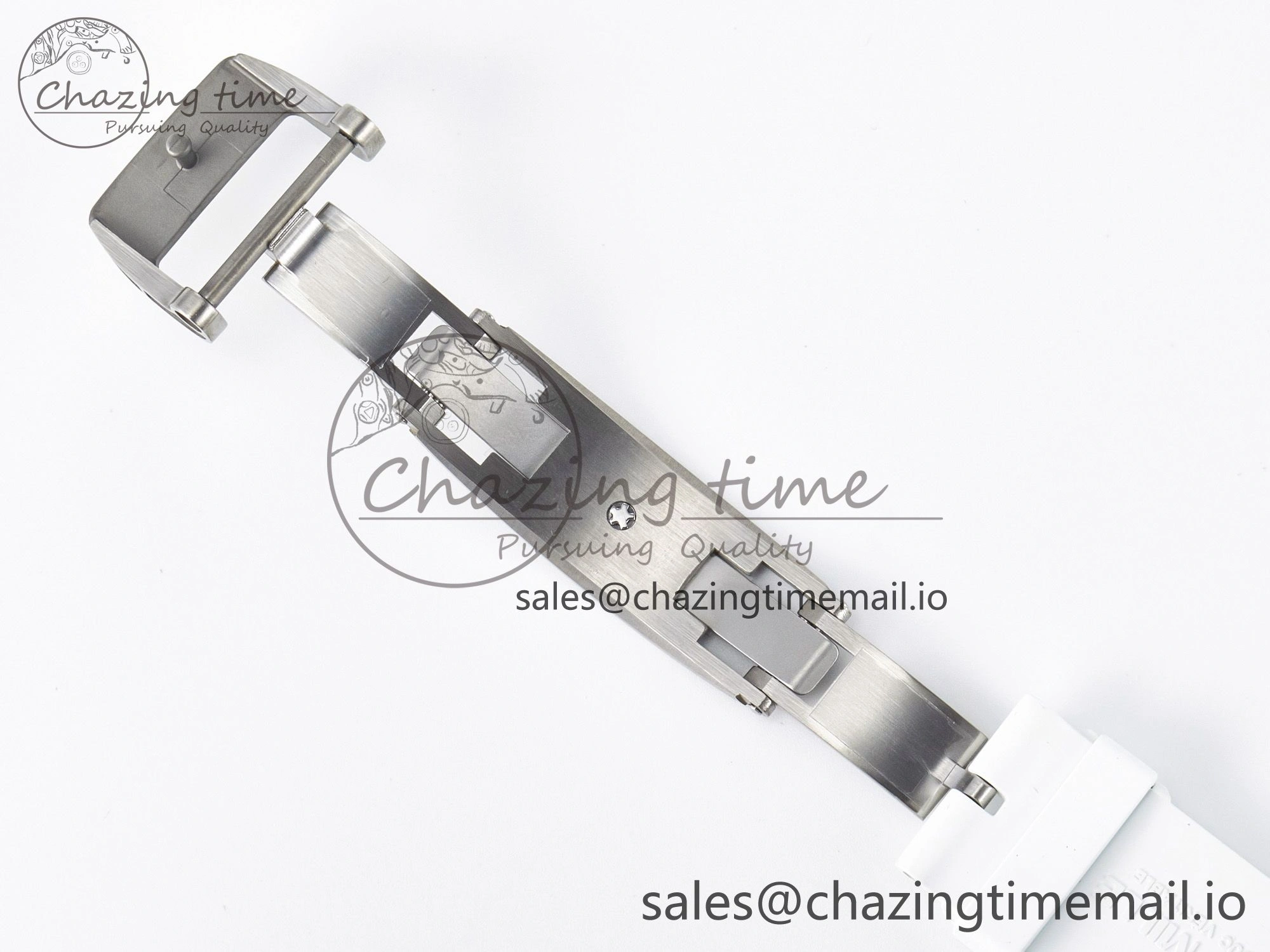 Tailored Custom RM055 NTPT APSF 1:1 Best Edition White Bezel White Crown on Rubber Strap Custom Vaucher Movement 9180