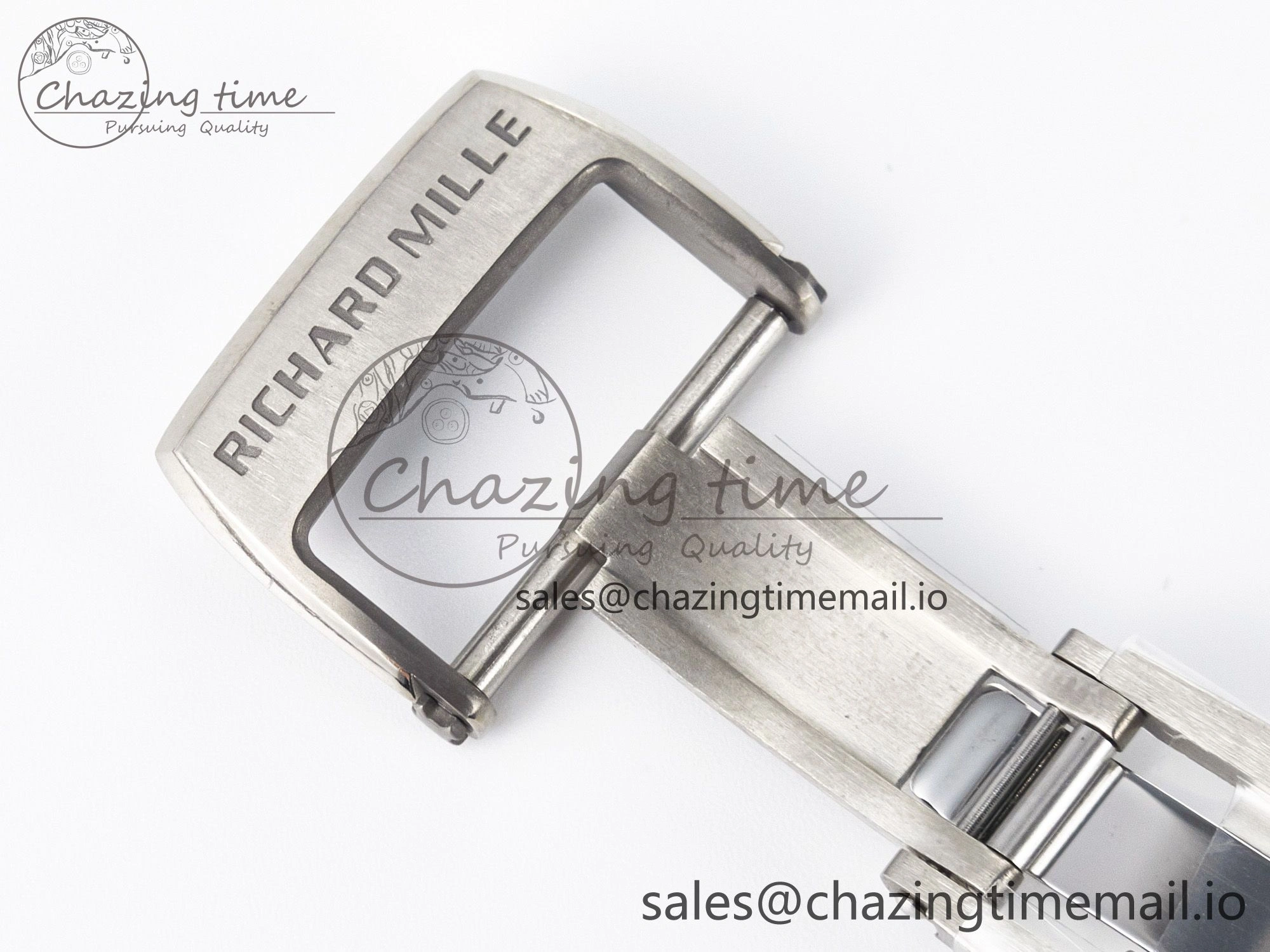 Reliable Custom RM055 White Ceramic APSF 1:1 Best Edition Black Bezel White Crown on Rubber Strap Custom Vaucher Movement 9179