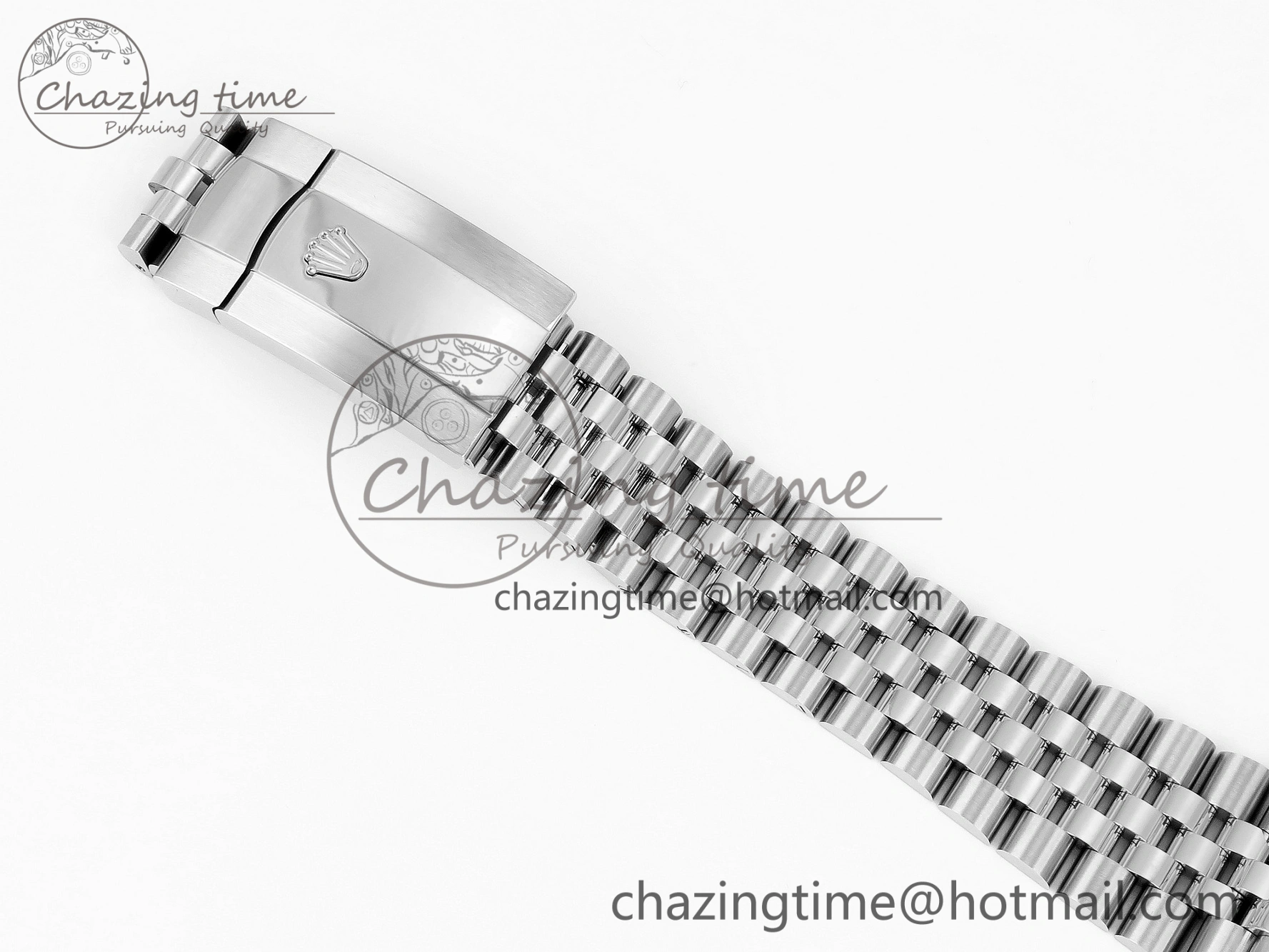 DailyWear DATEJUST 36 SS 126200 VSF 1:1 BEST EDITION 904L STEEL GRAY DIAL GREEN ROMAN ON JUBILEE BRACELET VS 10099