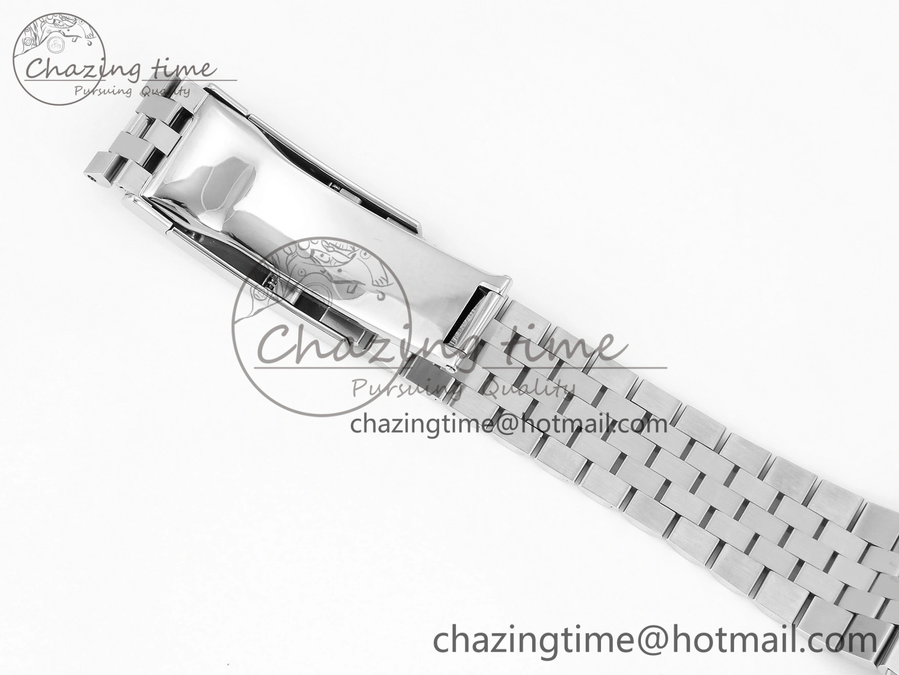 DailyWear DATEJUST 36 SS 126200 VSF 1:1 BEST EDITION 904L STEEL GRAY DIAL GREEN ROMAN ON JUBILEE BRACELET VS 10099
