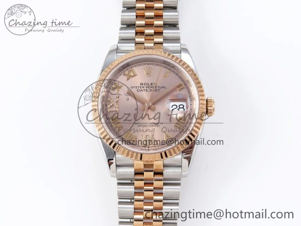 DailyWear DATEJUST 36 SS RG 126231 VSF 1:1 BEST EDITION 904L STEEL RG DIAL ON JUBILEE BRACELET VS 1778