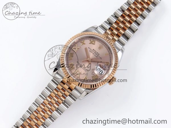 DailyWear DATEJUST 36 SS RG 126231 VSF 1:1 BEST EDITION 904L STEEL RG DIAL ON JUBILEE BRACELET VS 1778