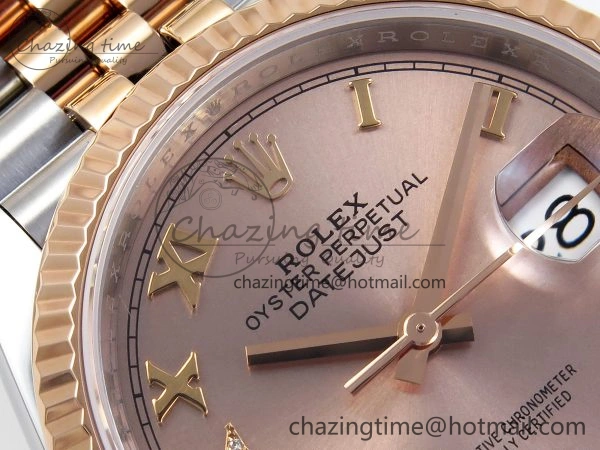 DailyWear DATEJUST 36 SS RG 126231 VSF 1:1 BEST EDITION 904L STEEL RG DIAL ON JUBILEE BRACELET VS 1778