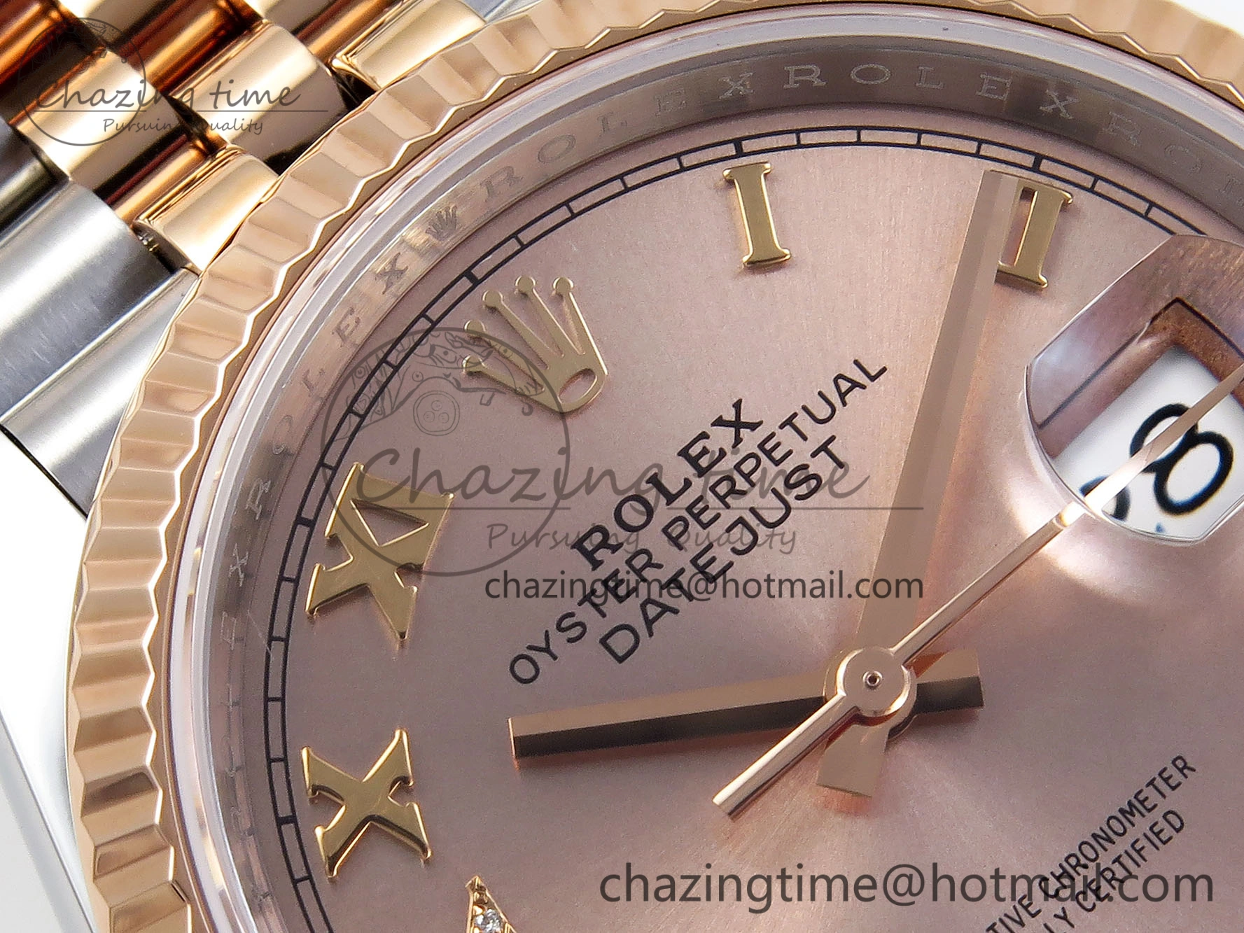 DailyWear DATEJUST 36 SS RG 126231 VSF 1:1 BEST EDITION 904L STEEL RG DIAL ON JUBILEE BRACELET VS 1778