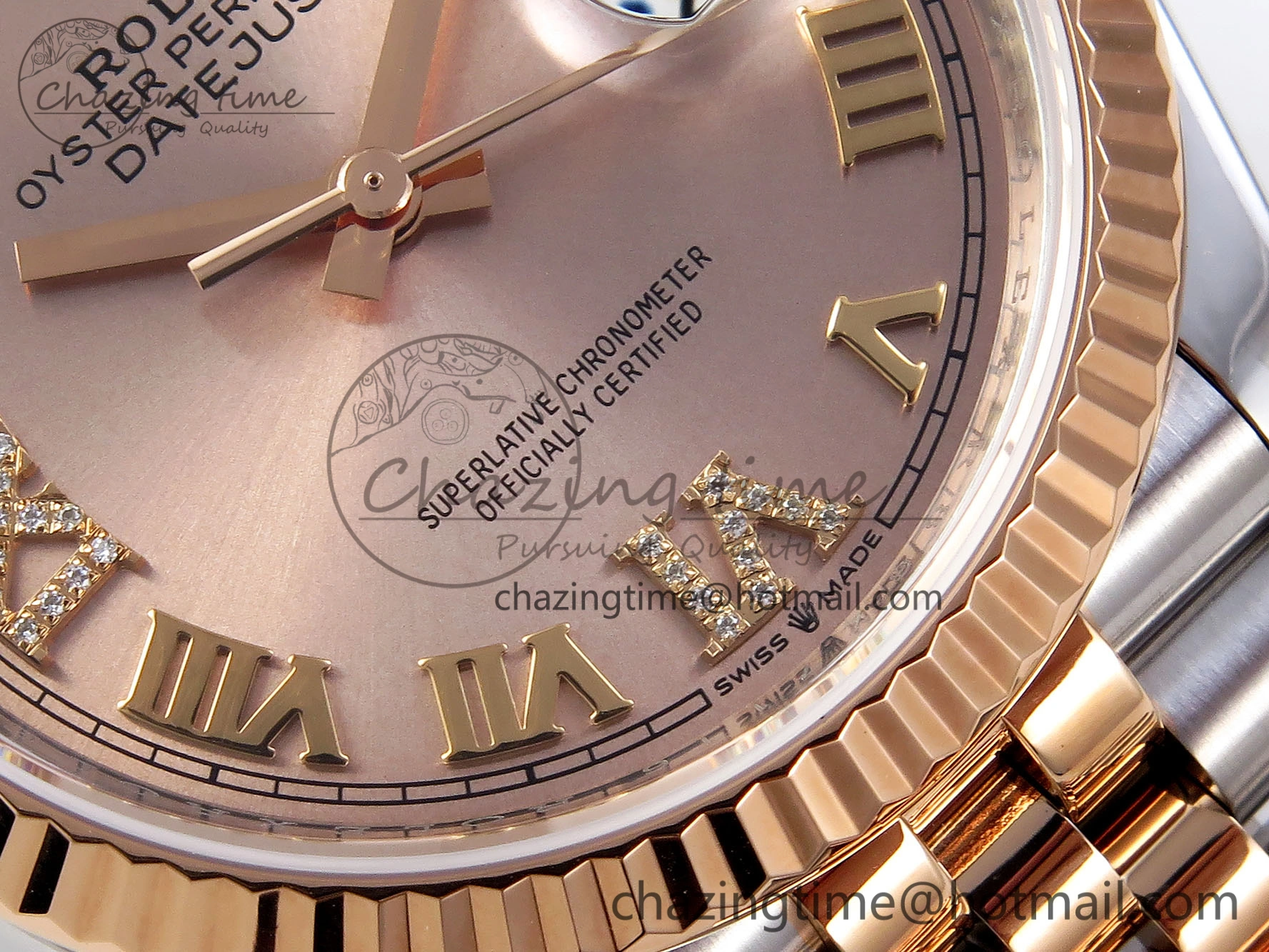 DailyWear DATEJUST 36 SS RG 126231 VSF 1:1 BEST EDITION 904L STEEL RG DIAL ON JUBILEE BRACELET VS 1778