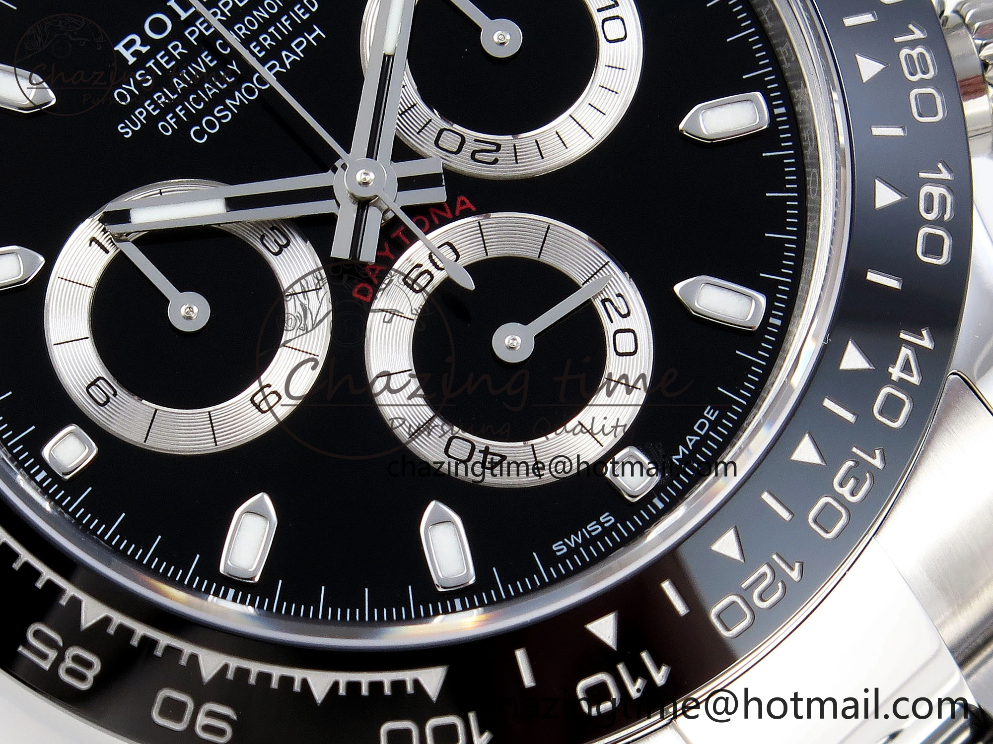 DAYTONA 116500 APSF 1:1 BEST EDITION BLACK DIAL ON SS BRACELET SH WellDesigned 1838