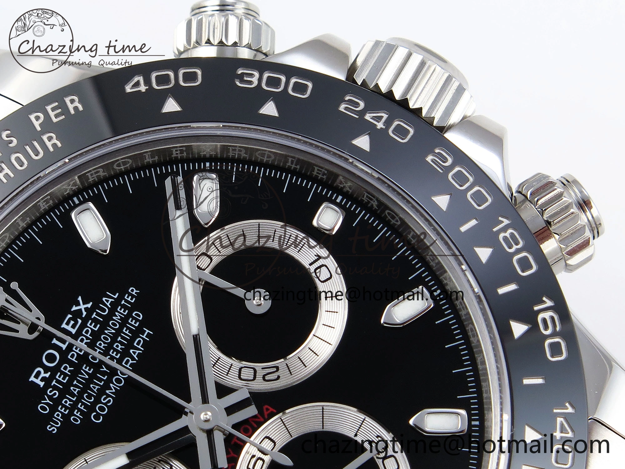 DAYTONA 116500 APSF 1:1 BEST EDITION BLACK DIAL ON SS BRACELET SH WellDesigned 1838