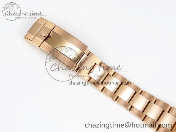 DAYTONA 116505 RG OMF BEST EDITION CHOCOLATE DIAL ON RG BRACELET A7750 (SLIM MOVEMENT) Durable 1798