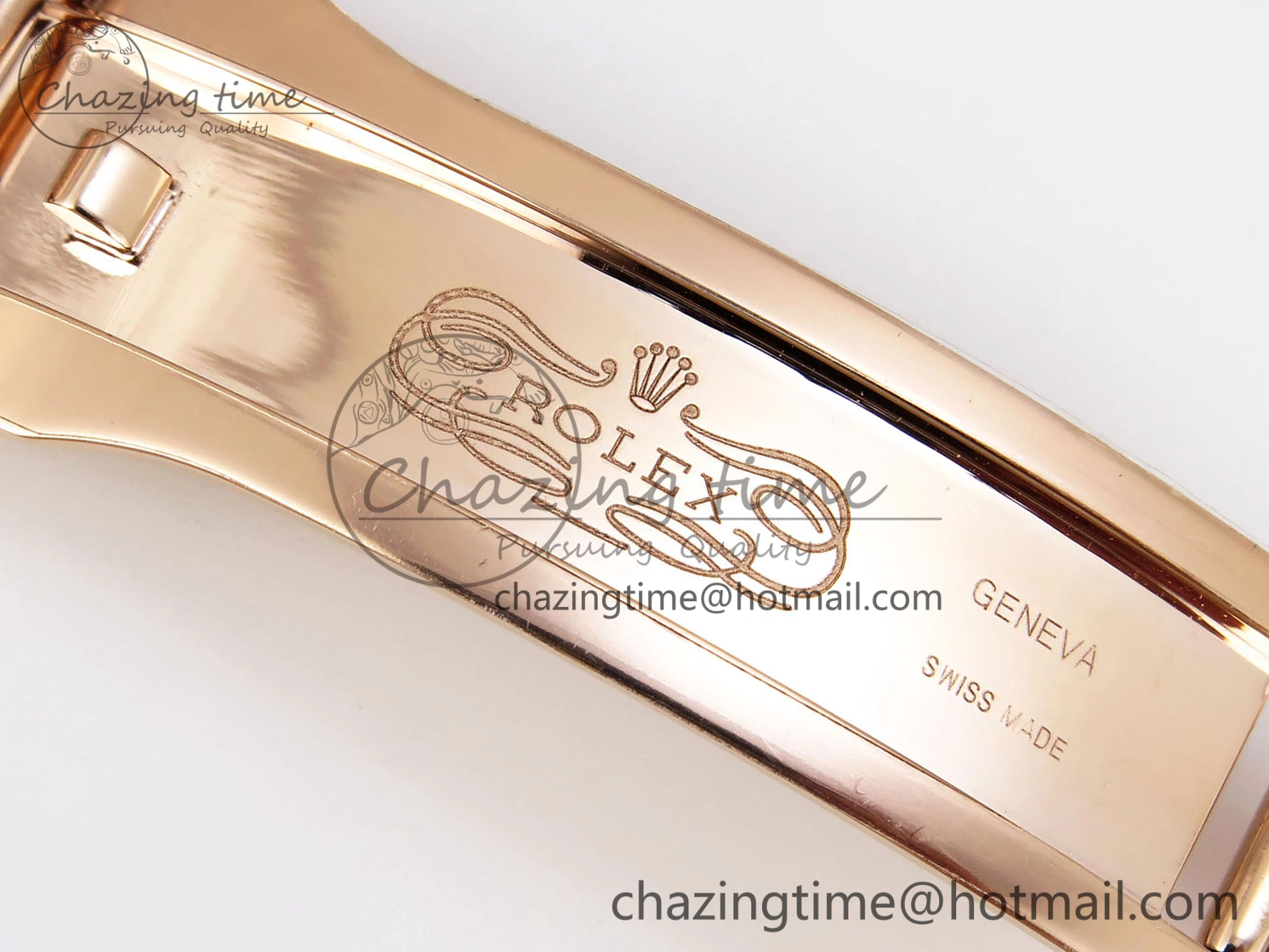 DAYTONA 116505 RG OMF BEST EDITION CHOCOLATE DIAL ON RG BRACELET A7750 (SLIM MOVEMENT) Durable 1798