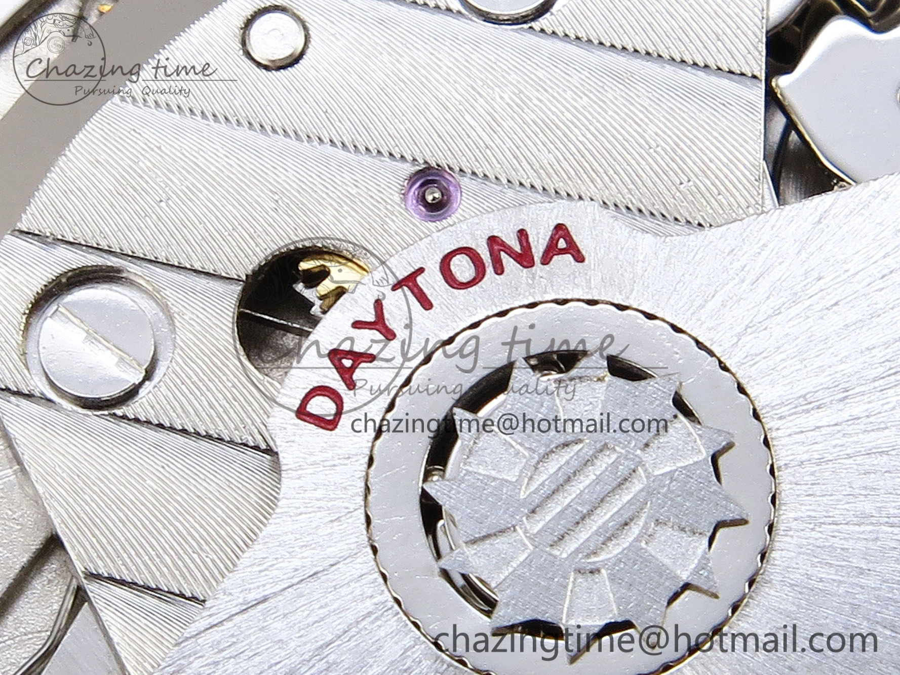 DAYTONA 116505 RG OMF BEST EDITION RG CRYSTAL DIAL ON RG BRACELET A7750 (SLIM MOVEMENT) WeatherProof 1796