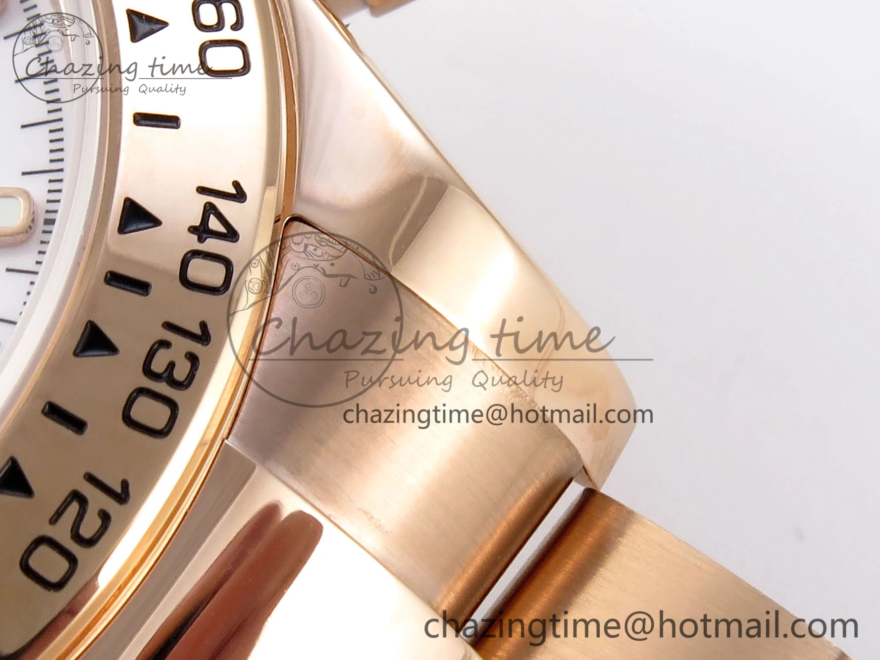 GoodFit DAYTONA 116505 RG OMF BEST EDITION WHITE DIAL ON RG BRACELET A7750 (SLIM MOVEMENT) 1800