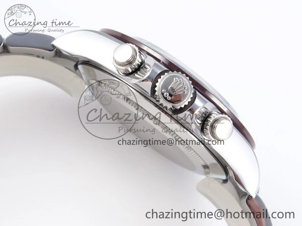 DAYTONA 116506 QF 1:1 BEST EDITION ICE BLUE DIAL CRYSTAL MARKERS ON SS BRACELET SH4130 V3 (GAIN WEIGHT) StreetReady 1770