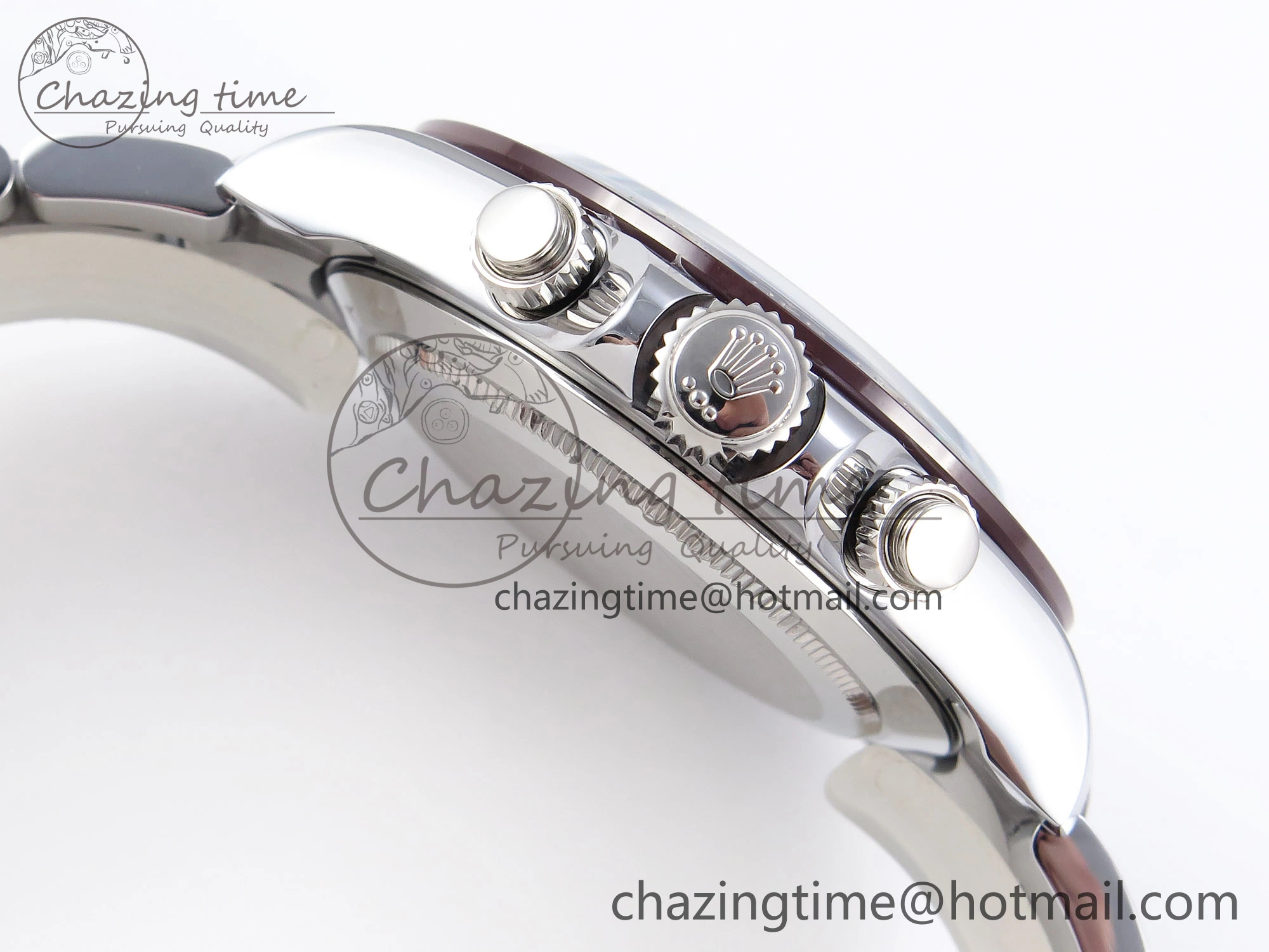 DAYTONA 116506 QF 1:1 BEST EDITION ICE BLUE DIAL CRYSTAL MARKERS ON SS BRACELET SH4130 V3 (GAIN WEIGHT) StreetReady 1770