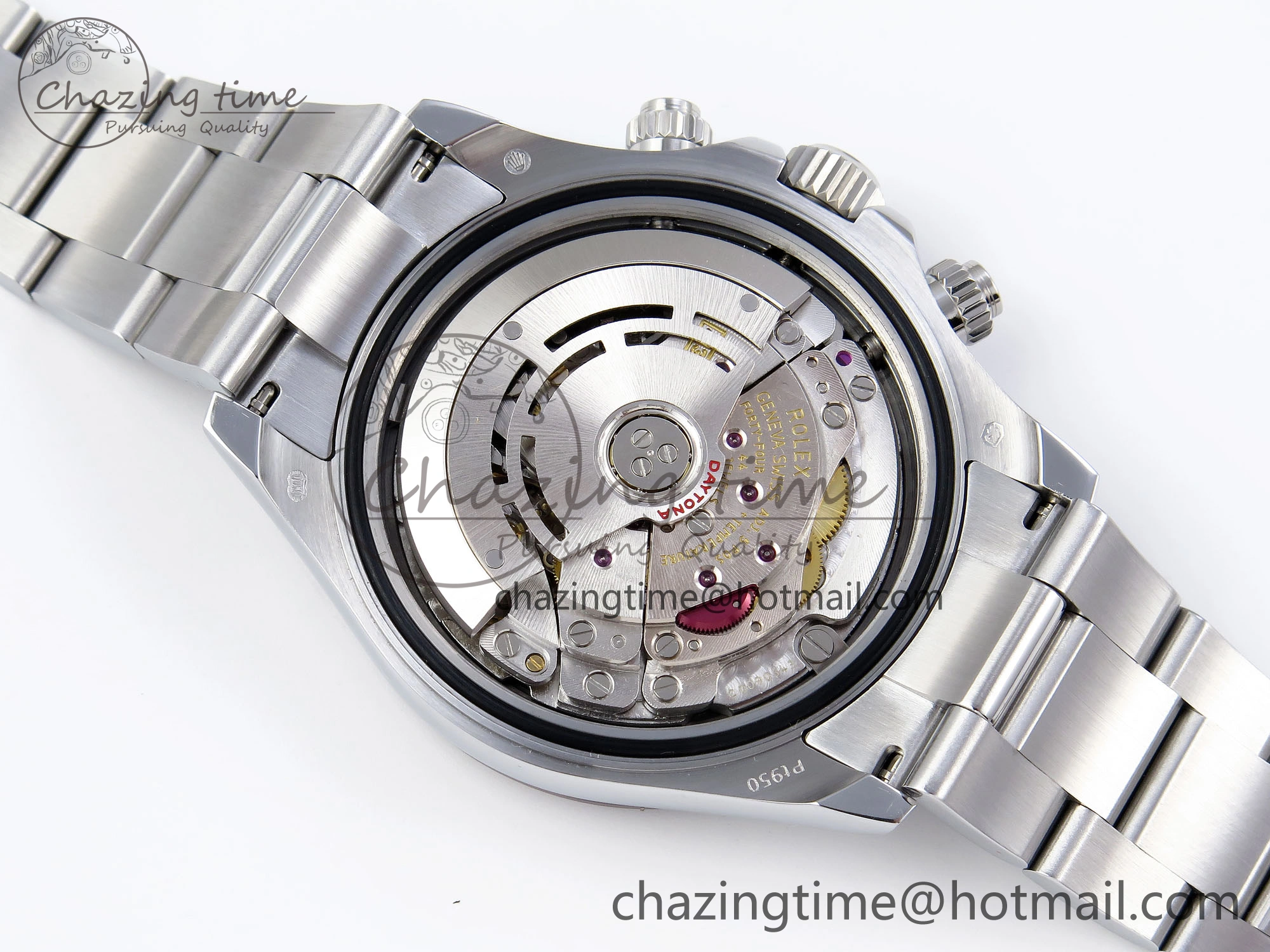 DAYTONA 116506 QF 1:1 BEST EDITION ICE BLUE DIAL CRYSTAL MARKERS ON SS BRACELET SH4130 V3 (GAIN WEIGHT) StreetReady 1770