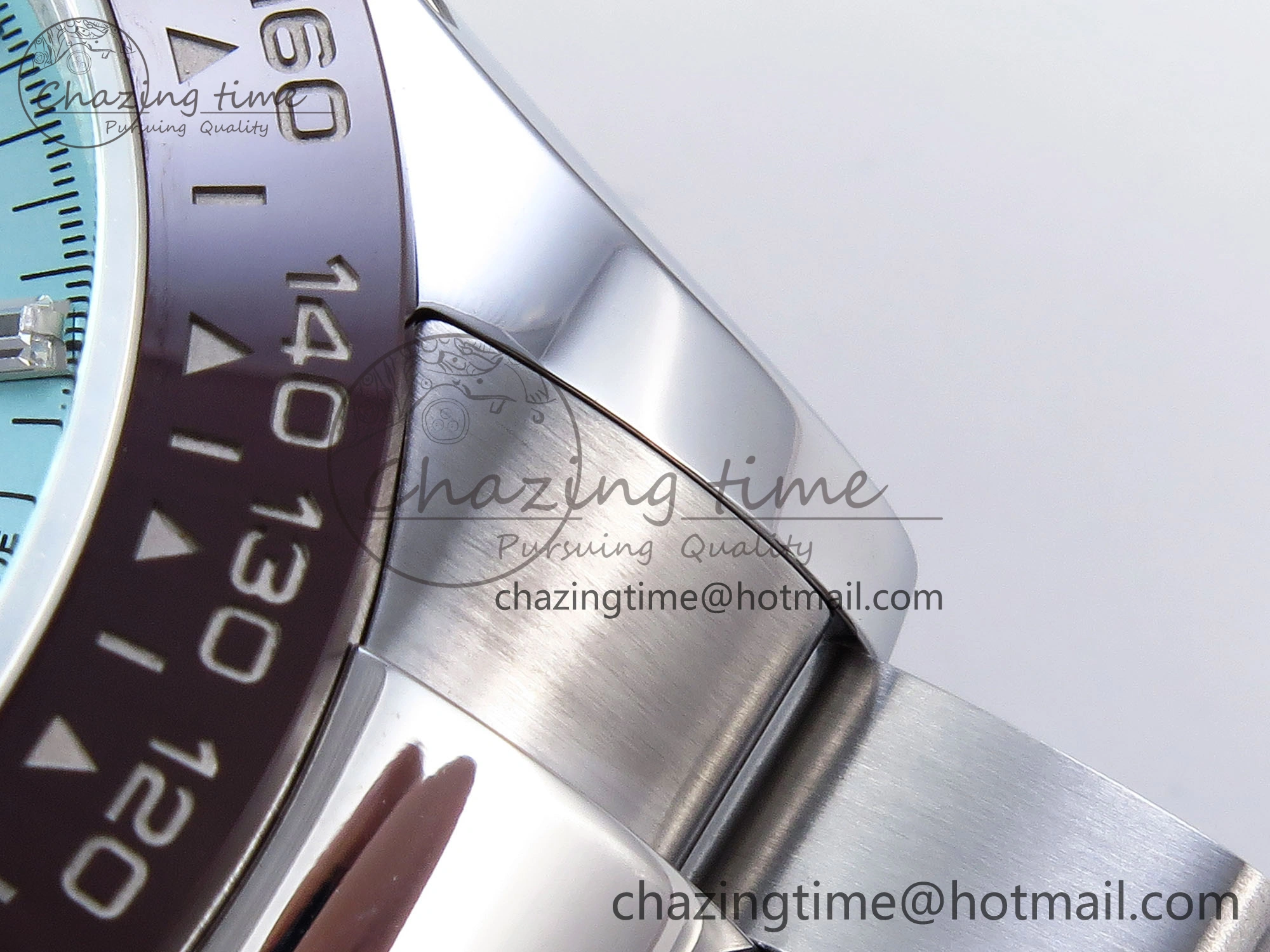 DAYTONA 116506 QF 1:1 BEST EDITION ICE BLUE DIAL CRYSTAL MARKERS ON SS BRACELET SH4130 V3 (GAIN WEIGHT) StreetReady 1770