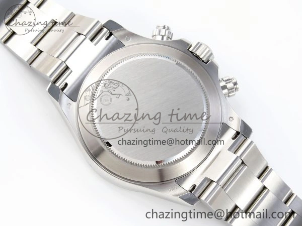 Elegant DAYTONA 116506 SS OMF BEST EDITION ICE BLUE DIAL ON SS BRACELET A7750 (SLIM MOVEMENT) 1811