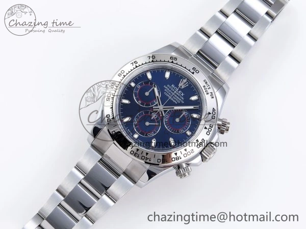 DAYTONA 116509 QF 1:1 BEST EDITION BLUE DIAL ON SS BRACELET SH4130 V3 (GAIN WEIGHT) WrinkleFree 1767