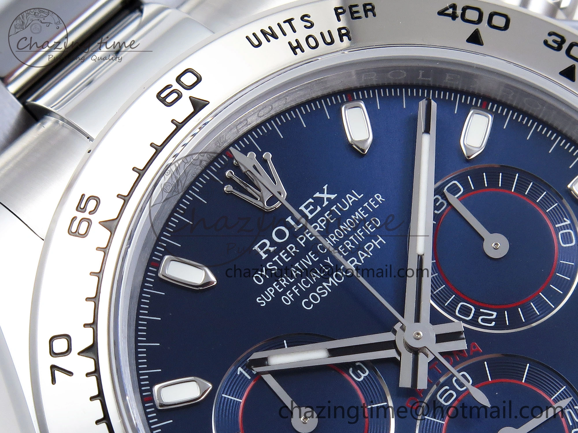 DAYTONA 116509 QF 1:1 BEST EDITION BLUE DIAL ON SS BRACELET SH4130 V3 (GAIN WEIGHT) WrinkleFree 1767