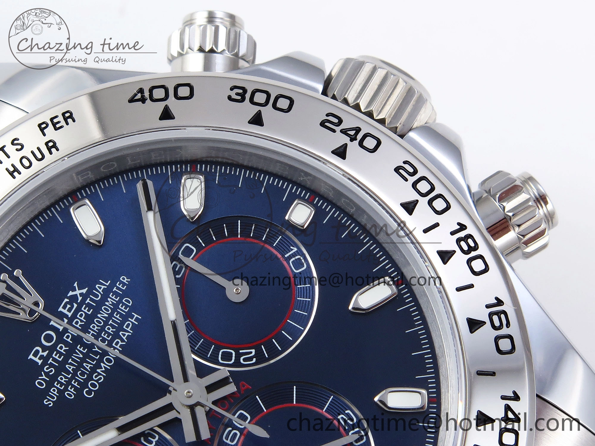 DAYTONA 116509 QF 1:1 BEST EDITION BLUE DIAL ON SS BRACELET SH4130 V3 (GAIN WEIGHT) WrinkleFree 1767