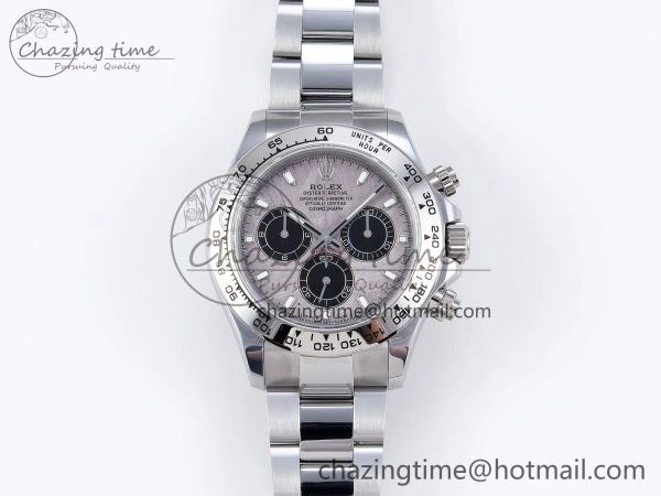 GoodFit DAYTONA 116509 QF 1:1 BEST EDITION GRAY DIAL ON SS BRACELET SH4130 V3 (GAIN WEIGHT) 1763