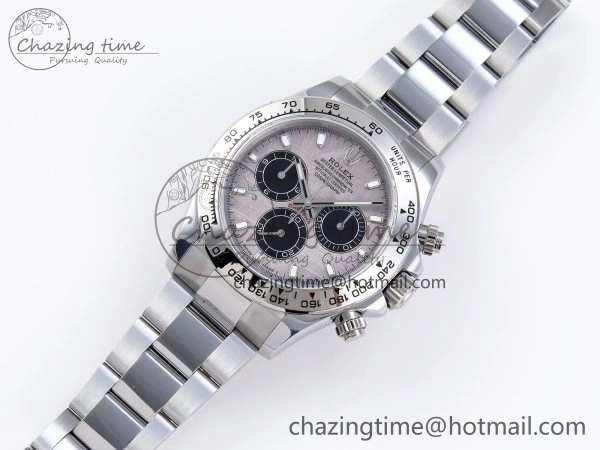GoodFit DAYTONA 116509 QF 1:1 BEST EDITION GRAY DIAL ON SS BRACELET SH4130 V3 (GAIN WEIGHT) 1763