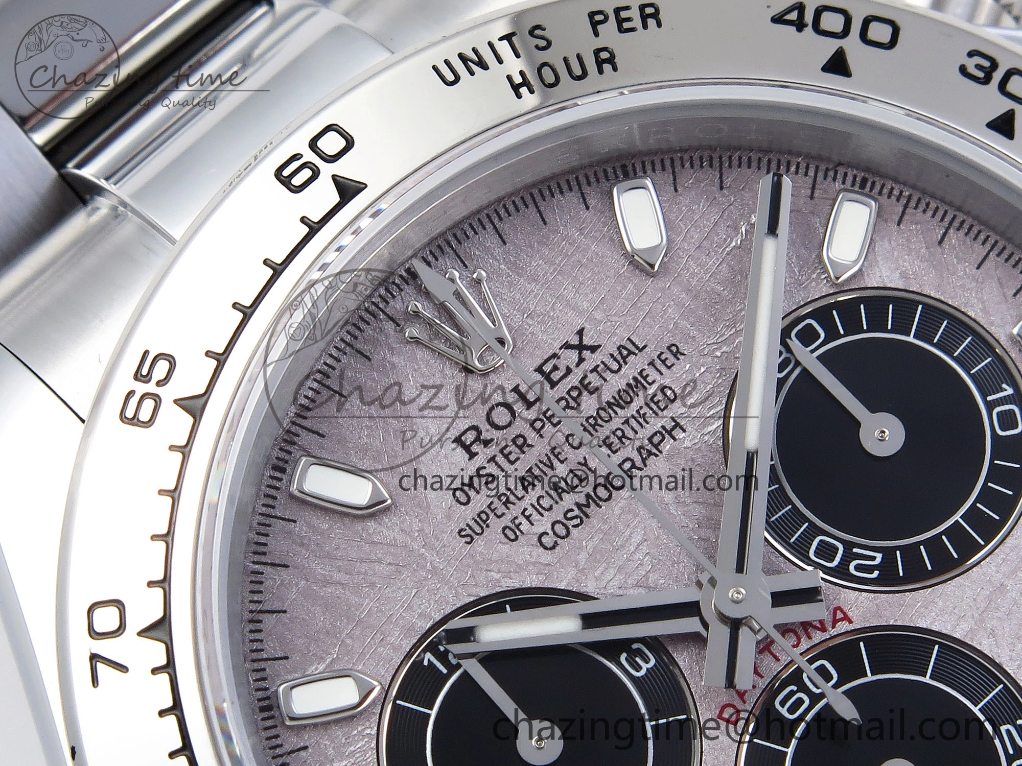 GoodFit DAYTONA 116509 QF 1:1 BEST EDITION GRAY DIAL ON SS BRACELET SH4130 V3 (GAIN WEIGHT) 1763