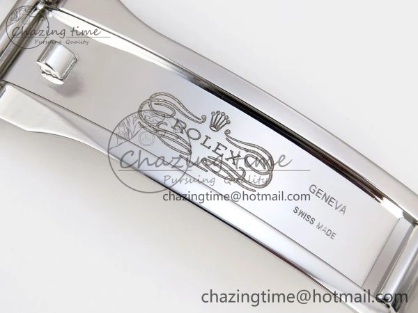 DAYTONA 116509 SS OMF BEST EDITION BLACK NUMERAL DIAL ON SS BRACELET A7750 (SLIM MOVEMENT) Minimalist 1814