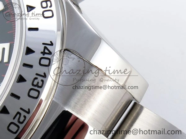 DAYTONA 116509 SS OMF BEST EDITION BLACK NUMERAL DIAL ON SS BRACELET A7750 (SLIM MOVEMENT) Minimalist 1814