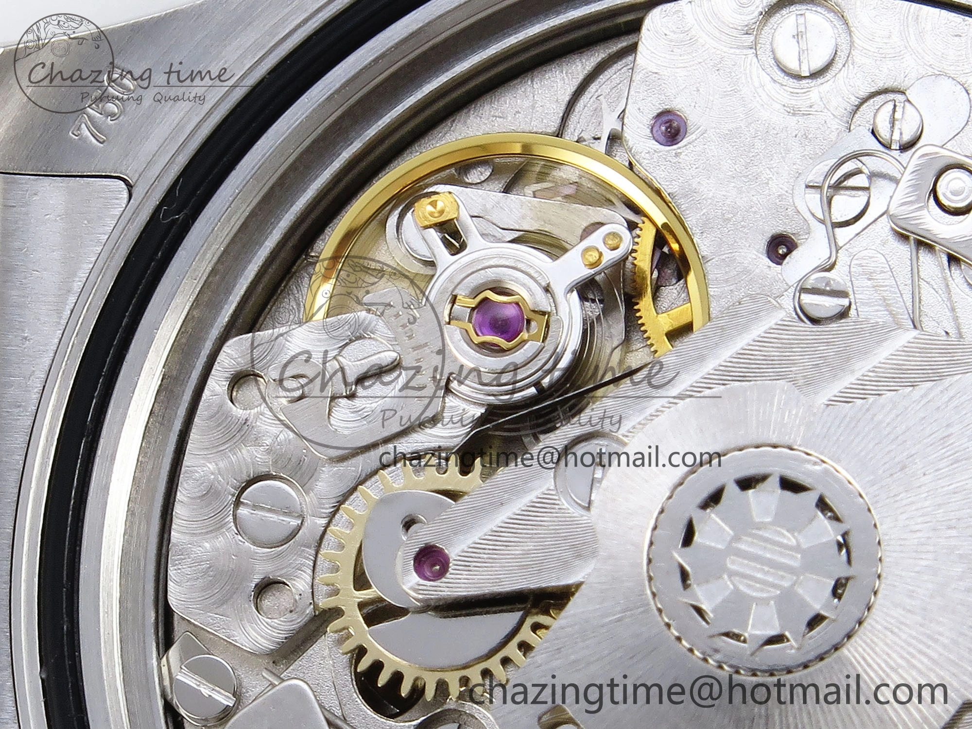 DAYTONA 116509 SS OMF BEST EDITION BLUE STICK DIAL ON SS BRACELET A7750 (SLIM MOVEMENT) Neat 1810