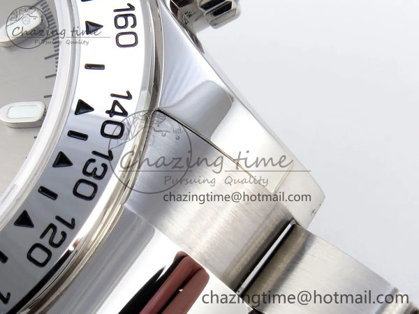 DAYTONA 116509 SS OMF BEST EDITION GRAY BLACK DIAL ON SS BRACELET A7750 (SLIM MOVEMENT) Packable 1805