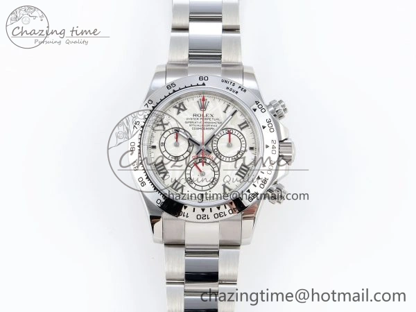 HighQuality DAYTONA 116509 SS OMF BEST EDITION METEORITE DIAL ON SS BRACELET A7750 (SLIM MOVEMENT) 1808