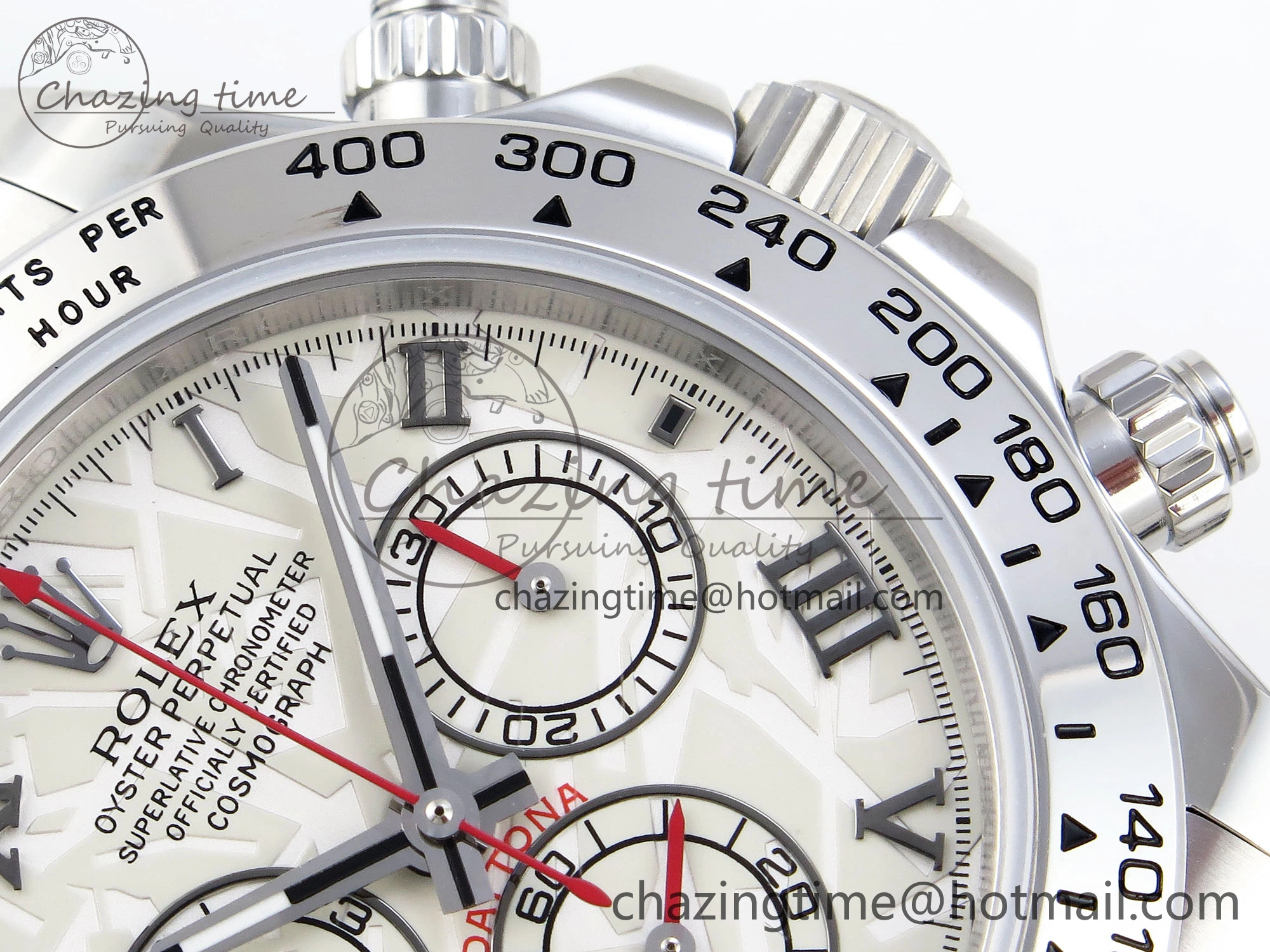 HighQuality DAYTONA 116509 SS OMF BEST EDITION METEORITE DIAL ON SS BRACELET A7750 (SLIM MOVEMENT) 1808
