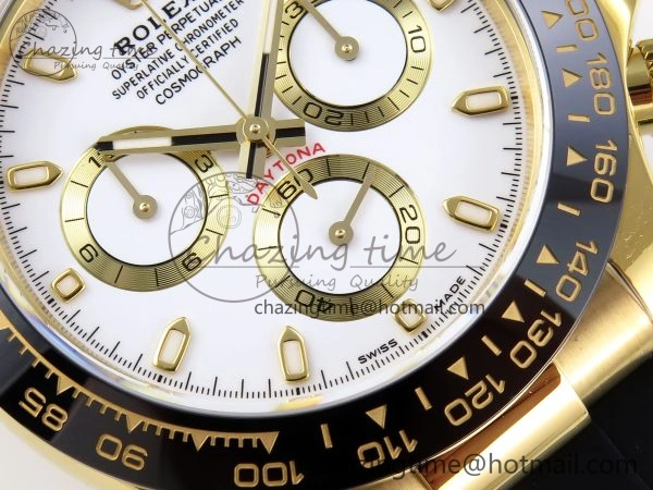 DAYTONA 116518 APSF 1:1 BEST EDITION WHITE DIAL ON OYSTERFLEX RUBBER STRAP SH OdorResistant 1781