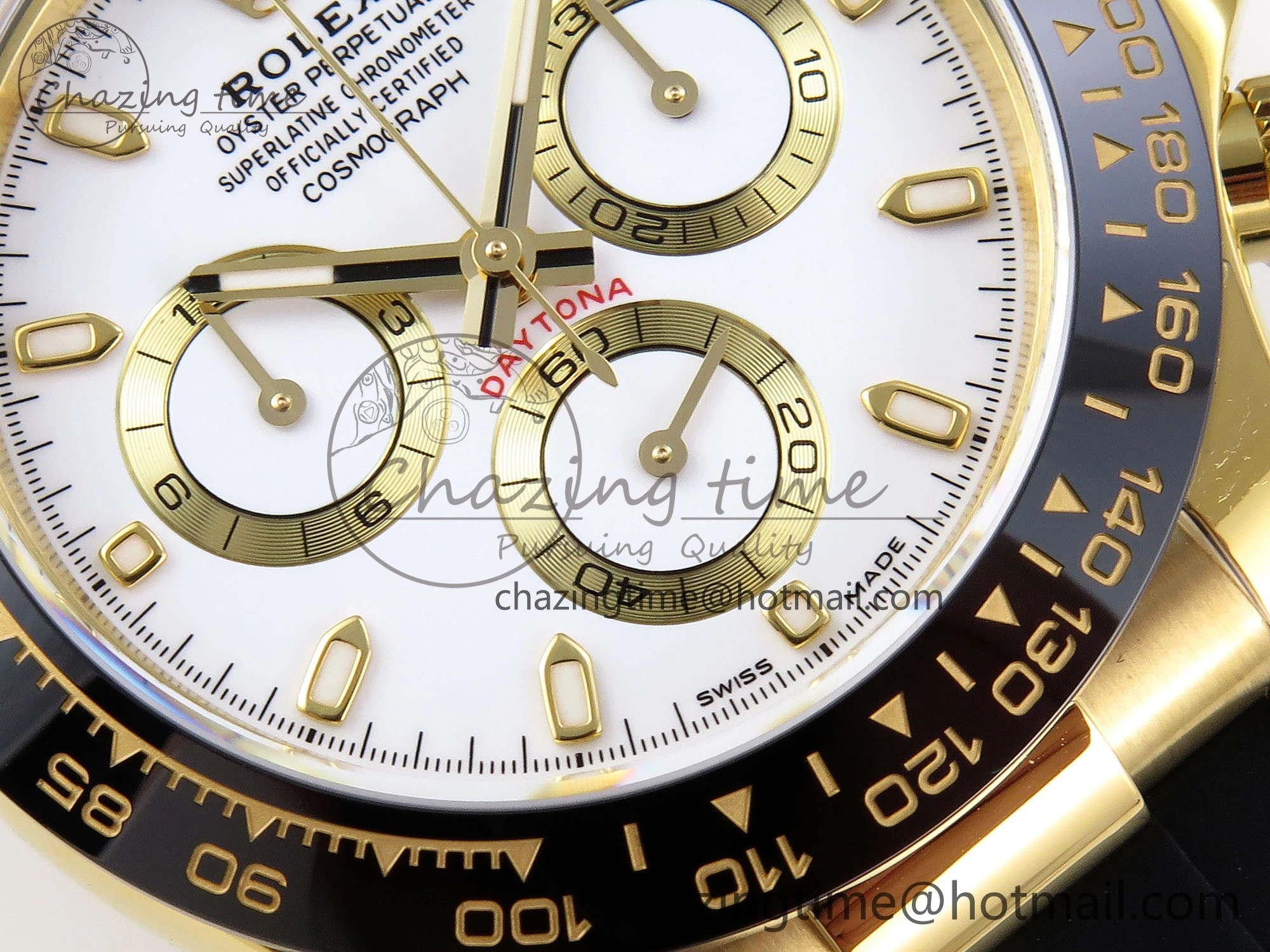 DAYTONA 116518 APSF 1:1 BEST EDITION WHITE DIAL ON OYSTERFLEX RUBBER STRAP SH OdorResistant 1781