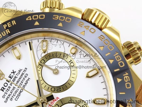 DAYTONA 116518 APSF 1:1 BEST EDITION WHITE DIAL ON OYSTERFLEX RUBBER STRAP SH OdorResistant 1781