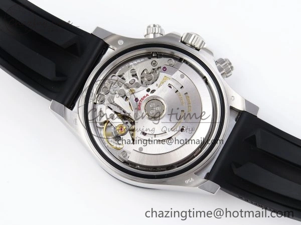 DAYTONA 116519 APSF 1:1 BEST EDITION BLACK DIAMONDS DIAL ON OYSTERFLEX RUBBER STRAP SH Seasonal 1777