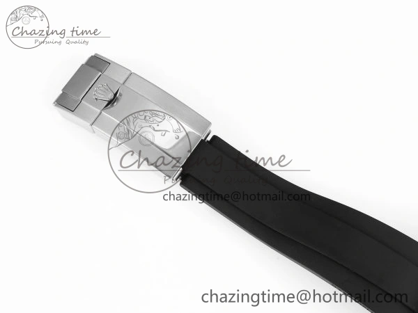 FreshLook DAYTONA 116519 APSF 1:1 BEST EDITION GRAY DIAL ON OYSTERFLEX RUBBER STRAP SH 1779