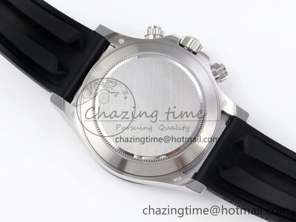 FreshLook DAYTONA 116519 APSF 1:1 BEST EDITION GRAY DIAL ON OYSTERFLEX RUBBER STRAP SH 1779