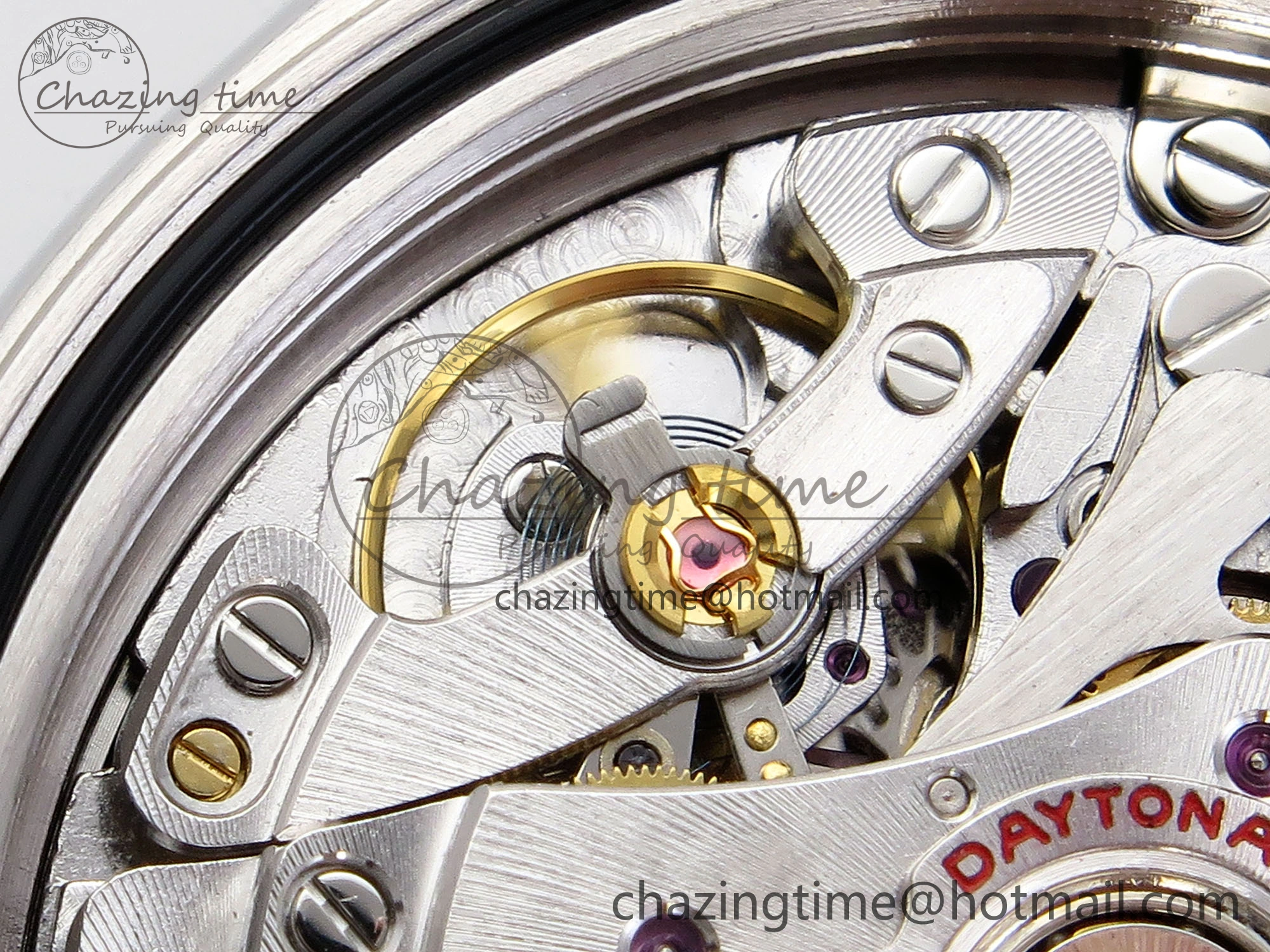 FreshLook DAYTONA 116519 APSF 1:1 BEST EDITION GRAY DIAL ON OYSTERFLEX RUBBER STRAP SH 1779