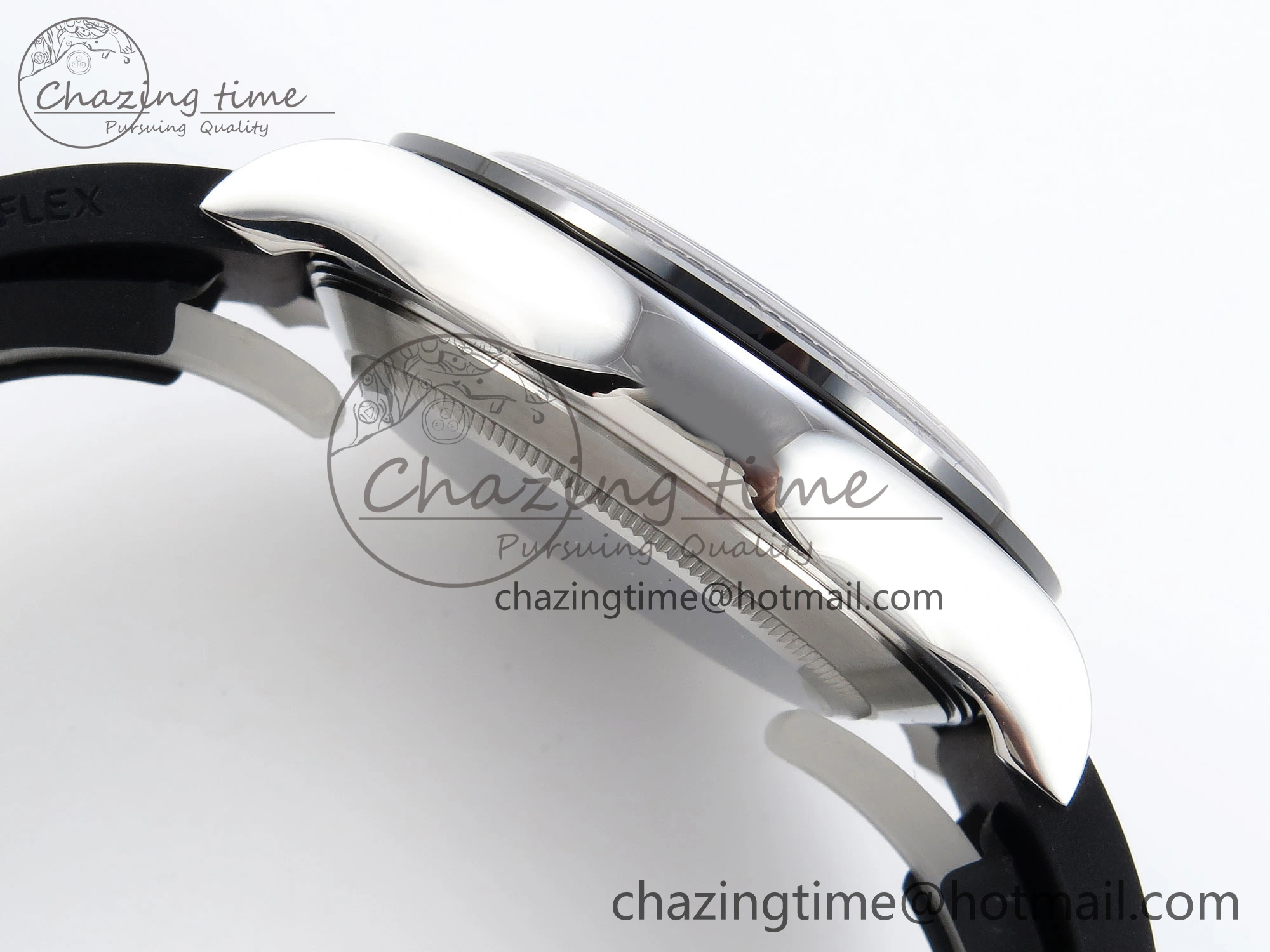 Original DAYTONA 116519 SS OMF BEST EDITION BLACK DIAL ON OYSTERFLEX STRAP A7750 (SLIM MOVEMENT) 1788