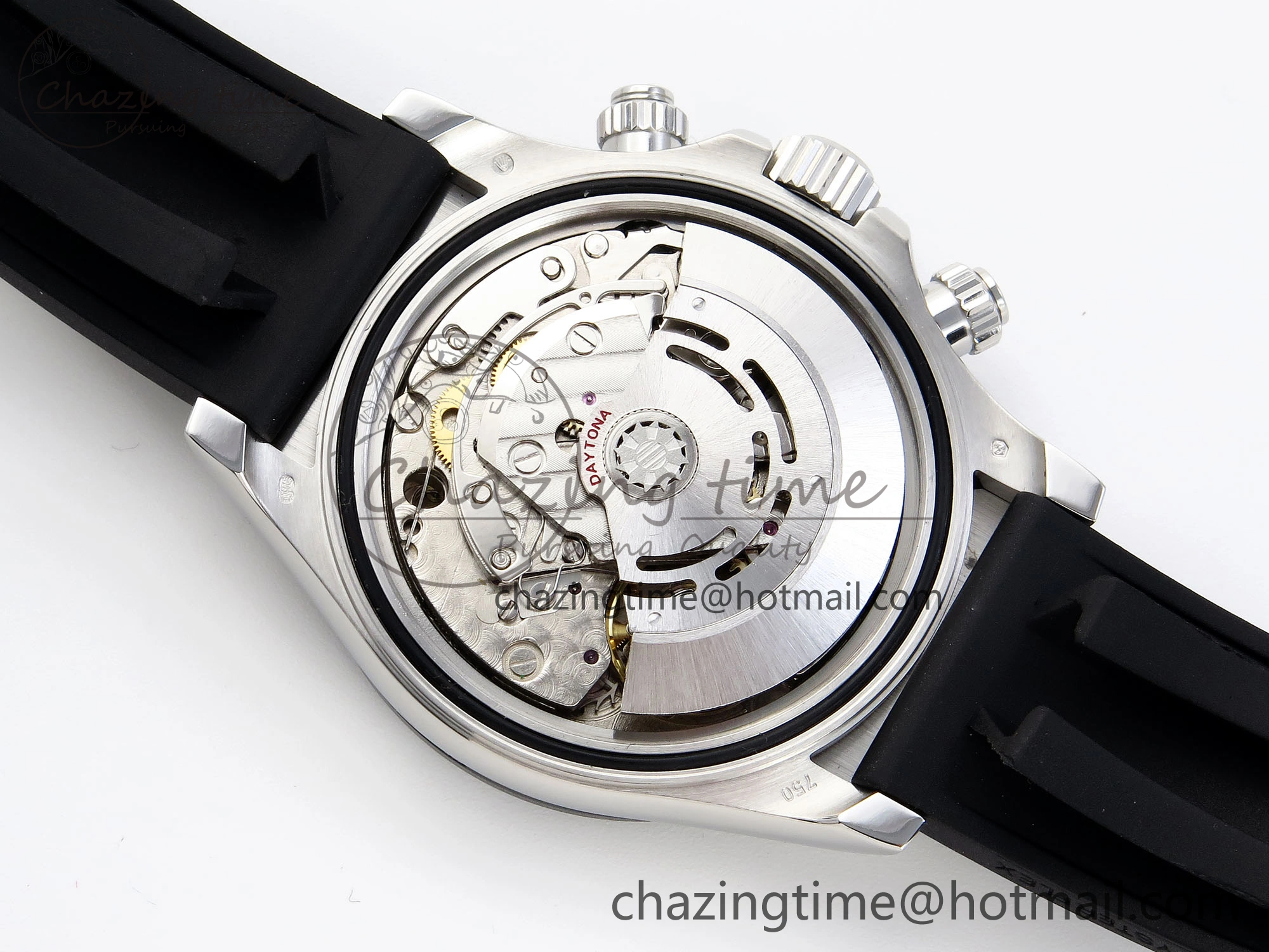 DAYTONA 116519 SS OMF BEST EDITION BLACK DIAMONDS DIAL ON OYSTERFLEX STRAP A7750 (SLIM MOVEMENT) Functional 1792