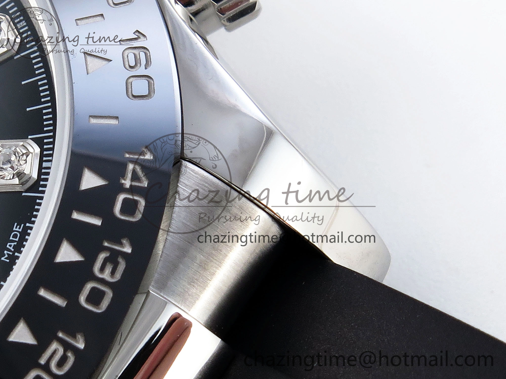 DAYTONA 116519 SS OMF BEST EDITION BLACK DIAMONDS DIAL ON OYSTERFLEX STRAP A7750 (SLIM MOVEMENT) Functional 1792