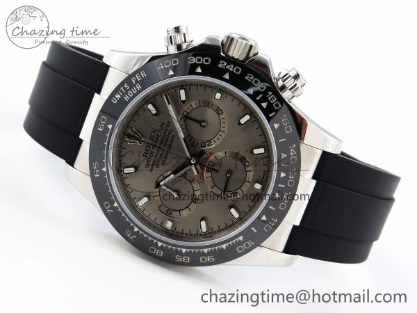 DAYTONA 116519 SS OMF BEST EDITION GRAY DIAL ON OYSTERFLEX STRAP A7750 (SLIM MOVEMENT) Compact 1791