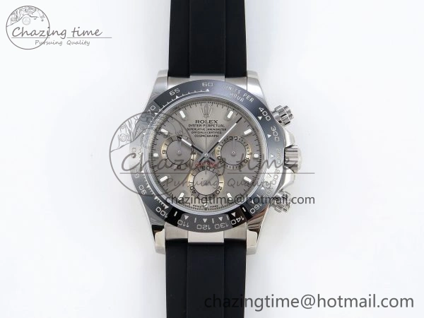 DAYTONA 116519 SS OMF BEST EDITION GRAY DIAL ON OYSTERFLEX STRAP A7750 (SLIM MOVEMENT) Compact 1791